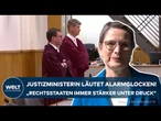 MENSCHENRECHTE UND KRIEGSVERBRECHEN: Emotionales Statement – Ist die unabhängige Justiz in Gefahr?