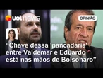 Chave de 'pancadaria' entre Valdemar e Eduardo está nas mãos de Bolsonaro | Dani Lima