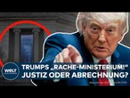 TRUMPS GEGNER UNTER DRUCK! Beginnt mit seinem „Rache-Ministerium“ die politische Abrechnung?