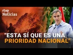 Sánchez insiste en el pacto de Estado contra la emergencia climática contra los incendios | RTVE