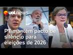 Lula em 2026: PT adota pacto de silêncio sobre sucessão do presidente para depois das eleições