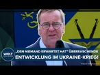 BORIS PISTORIUS: "Den niemand erwartet hat" Überraschende Entwicklung im Ukraine-Krieg