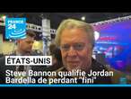 États-Unis : Steve Bannon qualifie Jordan Bardella de perdant 