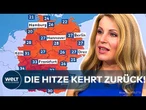 HITZE-COMEBACK: Sommer meldet sich zurück und bringt strahlenden Sonnenschein und Badewetter!