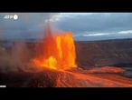 Erutta alle Hawaii il Kilauea, spettacolari fontane di lava