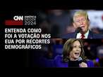 Entenda como foi a votação nos EUA por recortes demográficos | CNN PRIME TIME