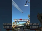Thunderbirds SOAR over Las Vegas ahead of America 250 celebration #foxnews #news #shorts