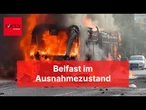Proteste nach Messerangriff in Belfast eskalieren