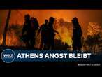 WALDBRÄNDE GRIECHENLAND: Die Angst bleibt! Athen weiterhin bedroht von möglichen Feuerwalzen