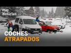 TEMPORAL: Deja FUERTE VIENTOS y NEVADAS y afecta a MEDIO CENTENAR de CARRETERAS | RTVE Noticias