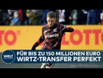MEGA-TRANSFER PERFEKT: Florian Wirtz wechselt zum FC Liverpool