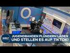 DEUTSCHLAND: Jugendliche Banden plündern Handyshops – Doch warum ist die Polizei machtlos?