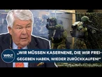 WEHRPFLICHT: Bundeswehr in der Krise! So stellt sich Ex-General Kather die Zukunft der Armee vor!