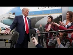 Arrivé en Écosse, Donald Trump s'attaque à l'immigration et aux éoliennes