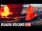 LIVE: Lava flows from the Kilauea volcano in Hawaii