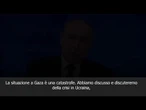 Putin: La catastrofe di Gaza non è paragonabile a quanto accade in Ucraina