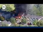 3 killed after small plane crashes into neighborhood