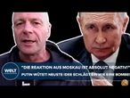 UKRAINE-KRIEG: "Die Reaktion aus Moskau ist absolut negativ!" Neuste Idee schlägt ein wie eine Bombe