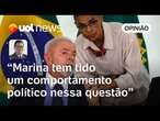 Lula e petróleo: Marina silva sabe que criará problemas políticos quando se manifestar, diz Tales