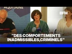 Incendie en Gironde: la préfète dénonce "des comportements inadmissibles, criminels"