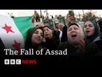 Frontline report - Day Two: Syrians celebrate as rebels consolidate power| BBC News