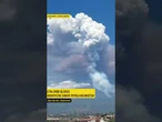 Etna znów się budzi. Gigantyczne chmury popiołu nad miastem