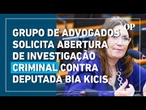Grupo de advogados aciona PGR contra Bia Kicis por calúnia e difamação em acusações sobre Moraes