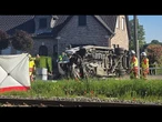 Premières images du crash mortel entre un train et un minibus scolaire en Belgique