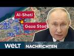 KRIEGE IM OSTEN: Flutet Israel die Terror-Tunnel der Hamas? – Putin droht NATO-Land | WELT Stream