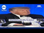 President Trump attends rescheduled White House Correspondents' Dinner