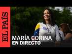 MARÍA CORINA MACHADO da una conferencia sobre la toma de posesión en VENEZUELA | EL PAÍS