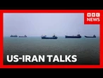 US-Iran talks to begin in Switzerland as Tehran says it closed Strait of Hormuz | BBC News