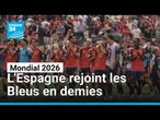 Mondial 2026 : L'Espagne s'impose sur le fil face à la Belgique et rejoint les Bleus en demies