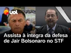 Defesa de Jair Bolsonaro ataca Cid e nega vínculo com 8/1 e planos golpistas: assista na íntegra