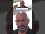 'UNACCEPTABLE!': Fetterman rails against anti-ICE Dems in own party #shorts #us #news #foxnews