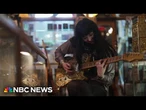 New York shop transforms centuries-old wood into guitars