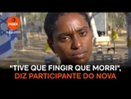 "Tive que fingir que morri para sobreviver", diz participante do festival Nova, em Israel