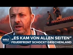MITTELMEER: Feueralarm im Urlaubsparadies! Verheerende Waldbrände schocken Griechenland
