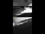 Una cámara capta cómo se propagan los incendios de Las Hurdes #shorts