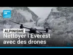 Alpinisme : nettoyer l’Everest avec des drones, l’idée d’une entreprise népalaise