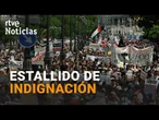 MILES de PERSONAS se MANIFIESTAN en VARIAS CIUDADES por una VIVIENDA DIGNA | RTVE Noticias