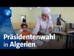 Präsidentenwahl in Algerien