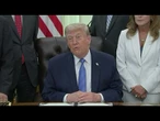 Trump afirma que os EUA 'vão atacar' o Irã 'com muita força' | AFP