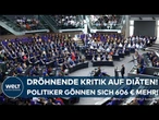 GEHALTSERHÖHUNG IM BUNDESTAG: Dröhnende Kritik auf Diäten! Heidi Reichinnek geht noch weiter
