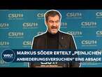 MARKUS SÖDER: „Es droht ein schmutziger Wahlkampf zu werden“ | CSU läutet Wahlkampf ein!