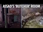 Inside Assad’s putrid ‘butcher room’ where atrocities were carried out on opponents’ bodies