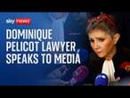 'Mr Pelicot has noted this decision': Dominique Pelicot's lawyer speaks to media