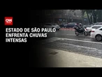 SP registra fortes temporais e Gabinete de Chuva é mobilizado | BASTIDORES CNN