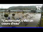 Les images impressionnantes des inondations en Ardèche, dans le Rhône, la Loire et la Haute-Loire