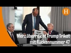 G7-Gipfel: Merz schenkt Trump DFB-Trikot zum 80. Geburtstag
